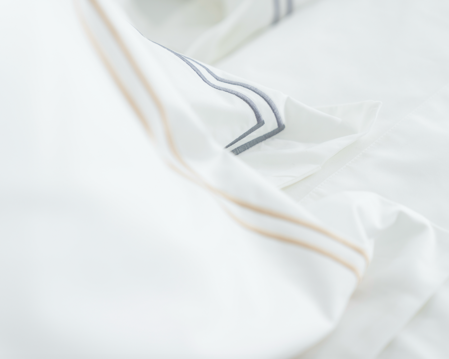 Embroidered GOTS Certified Organic Cotton Pillowcases