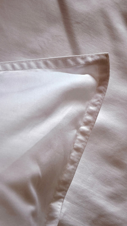 Organic Cotton Pillowcases - White